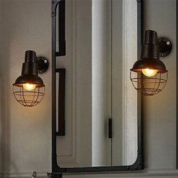 Nástenné svietidlá v mini štýle Rustic Lodge Metal