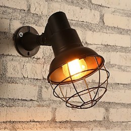 Nástenné svietidlá v mini štýle Rustic Lodge Metal