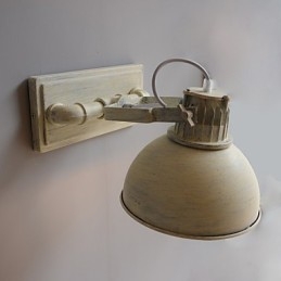 Zbrusu nové nostalgické Vintage Iron Loft Aisle Nástenné svietidlo pre balkón Severná Európa z tepaného železa nástenné svietidlá