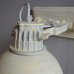 Zbrusu nové nostalgické Vintage Iron Loft Aisle Nástenné svietidlo pre balkón Severná Európa z tepaného železa nástenné svietidlá