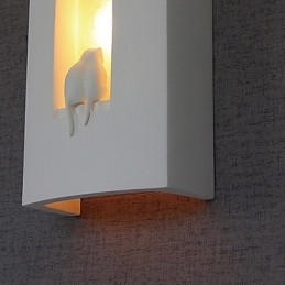 Biela moderná módna nástenná lampa Nočná nástenná lampa Zrkadlová nástenná lampa do spálne