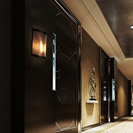 Vintage štýl Jednoduchosť oceľové drôtené pletivo a kovové nástenné svietidlo Obývacia izba Chodba Podkrovie Garáž Suterén Nástenná lampa