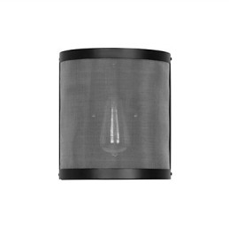 Vintage štýl Jednoduchosť oceľové drôtené pletivo a kovové nástenné svietidlo Obývacia izba Chodba Podkrovie Garáž Suterén Nástenná lampa