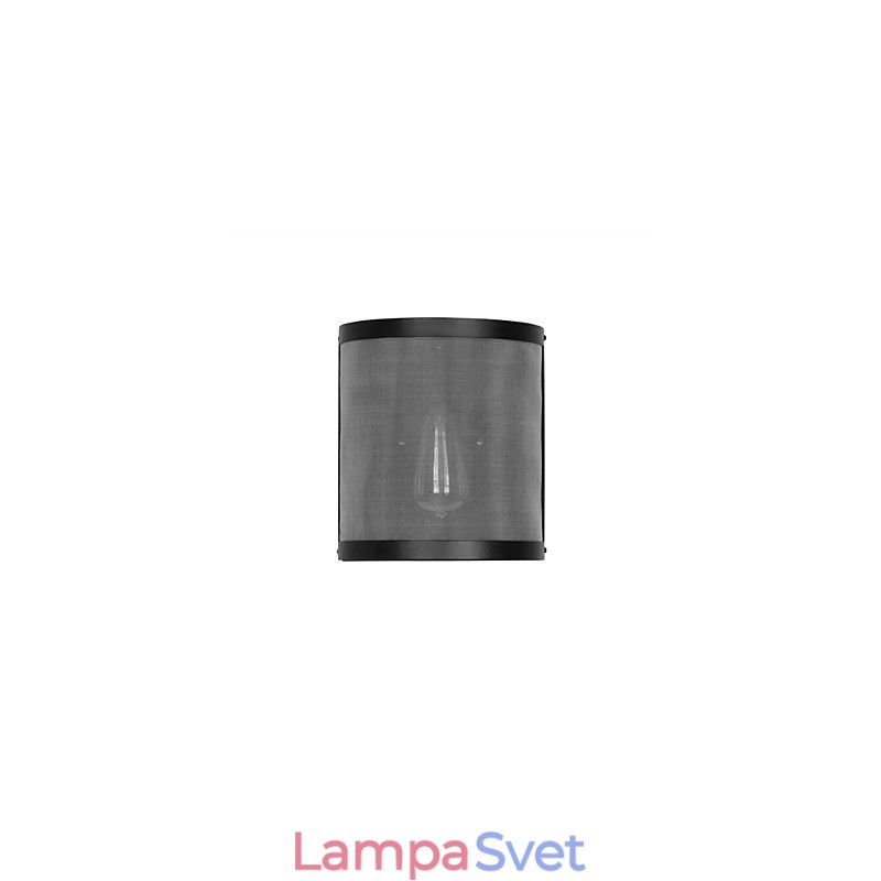 Vintage štýl Jednoduchosť oceľové drôtené pletivo a kovové nástenné svietidlo Obývacia izba Chodba Podkrovie Garáž Suterén Nástenná lampa