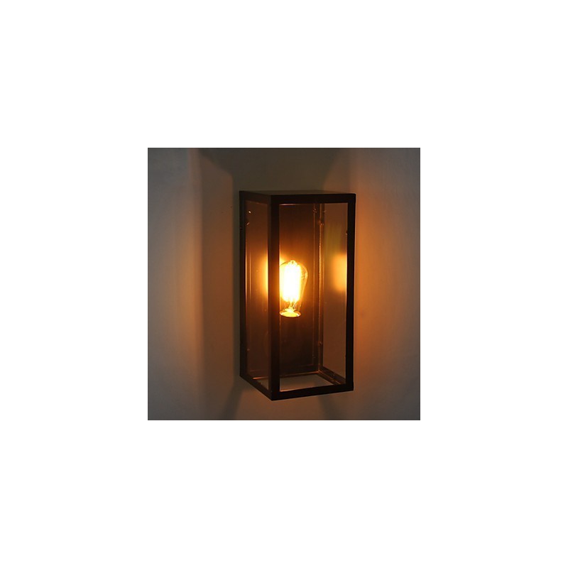 Retro Iron Bedsides Wall Sconce Village Pastoračná Nástenná lampa do obývacej izby Nástenná lampa do jedálne