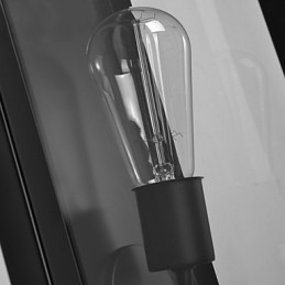Retro Iron Bedsides Wall Sconce Village Pastoračná Nástenná lampa do obývacej izby Nástenná lampa do jedálne