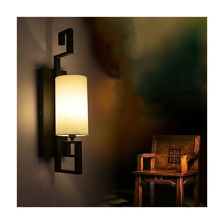 Moderná starožitná lampa v americkom štýle Obývacia izba Spálňa Hotelové izby Biela látková nástenná lampa Moderná starožitná lampa v americkom štýle Obývacia izba Spálňa Hotelové izby Biela látková nástenná lampa