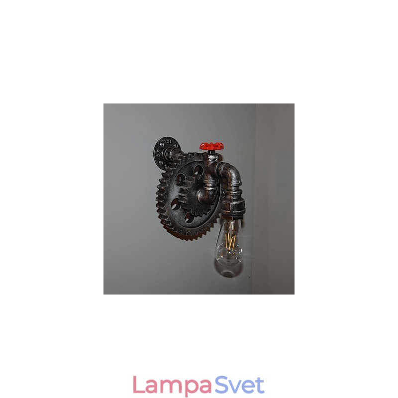Creative Iron Bar Reštaurácia Bar Ulička Nástenná lampa Nástenná lampa Loft Priemyselná výbava Osobnosť Robiť Staré vodné fajky