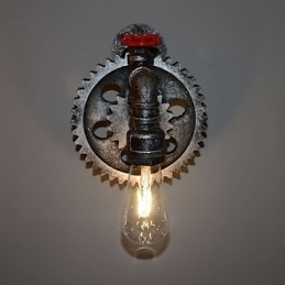 Creative Iron Bar Reštaurácia Bar Ulička Nástenná lampa Nástenná lampa Loft Priemyselná výbava Osobnosť Robiť Staré vodné fajky