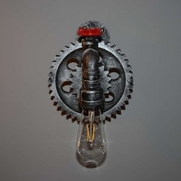 Creative Iron Bar Reštaurácia Bar Ulička Nástenná lampa Nástenná lampa Loft Priemyselná výbava Osobnosť Robiť Staré vodné fajky