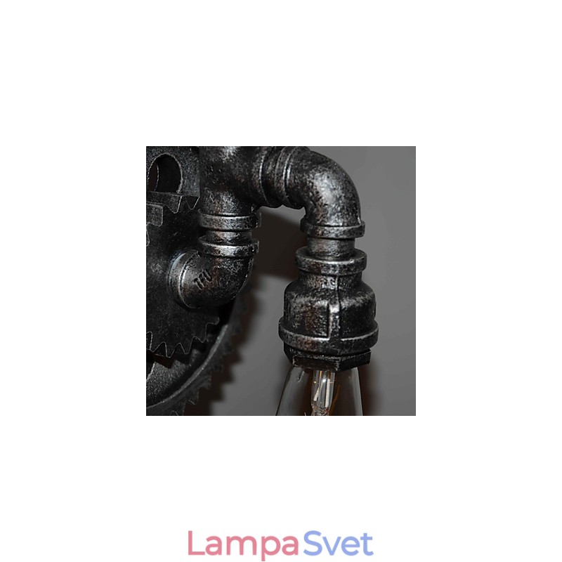 Creative Iron Bar Reštaurácia Bar Ulička Nástenná lampa Nástenná lampa Loft Priemyselná výbava Osobnosť Robiť Staré vodné fajky