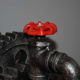 Creative Iron Bar Reštaurácia Bar Ulička Nástenná lampa Nástenná lampa Loft Priemyselná výbava Osobnosť Robiť Staré vodné fajky