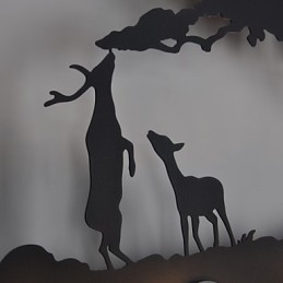 4 svetlá American Village Pastoral LOFT Style Spálne Aisle Iron Retro Nástenné lampy