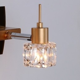 Krištáľové osvetlenie kúpeľne Modern Contemporary G4 Metal