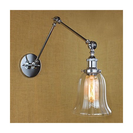 Nástenné svietniky Kúpeľňové osvetlenie Vonkajšie nástenné svietidlá Nástenné svietidlá na čítanie Moderné súčasné sklo