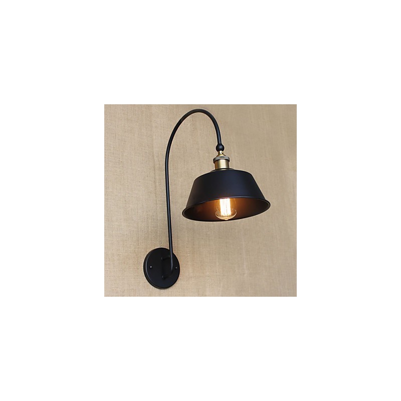 American Country LOFT Priemyselné stroje Ľahký vietor Retro vila Nostalgická jedáleň Žehlička Dekoračná nástenná lampa