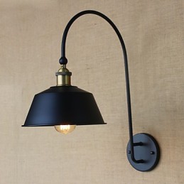 American Country LOFT Priemyselné stroje Ľahký vietor Retro vila Nostalgická jedáleň Žehlička Dekoračná nástenná lampa