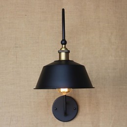 American Country LOFT Priemyselné stroje Ľahký vietor Retro vila Nostalgická jedáleň Žehlička Dekoračná nástenná lampa