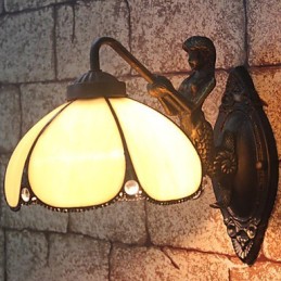 Európske zmluvné vidiecke kreatívne kované nástenné lampy