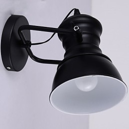 Nástenná nástenná lampa v štýle Art Deco Priemyselná železná nástenná nástenná lampa na vývesný štít