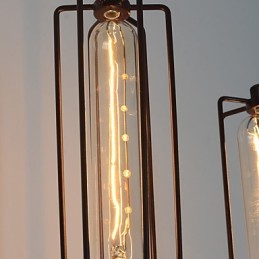 Loft American Country Retro Železná nástenná lampa Art Industry Lights