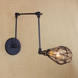 Iron Arm Loft Retro Priemyselná chodba Ulička Schody Predsieň Stolička Jednoduchá kreatívna reštaurácia Bar lampa