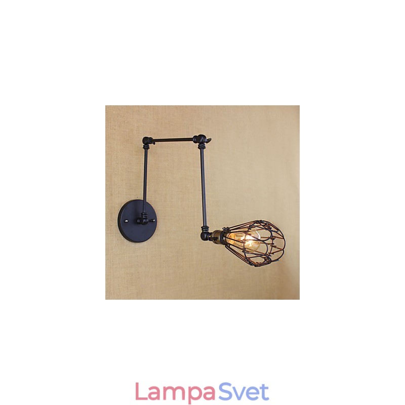 Iron Arm Loft Retro Priemyselná chodba Ulička Schody Predsieň Stolička Jednoduchá kreatívna reštaurácia Bar lampa
