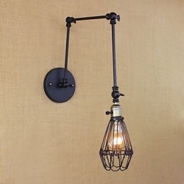 Iron Arm Loft Retro Priemyselná chodba Ulička Schody Predsieň Stolička Jednoduchá kreatívna reštaurácia Bar lampa