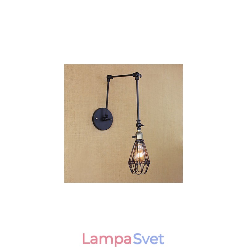 Iron Arm Loft Retro Priemyselná chodba Ulička Schody Predsieň Stolička Jednoduchá kreatívna reštaurácia Bar lampa