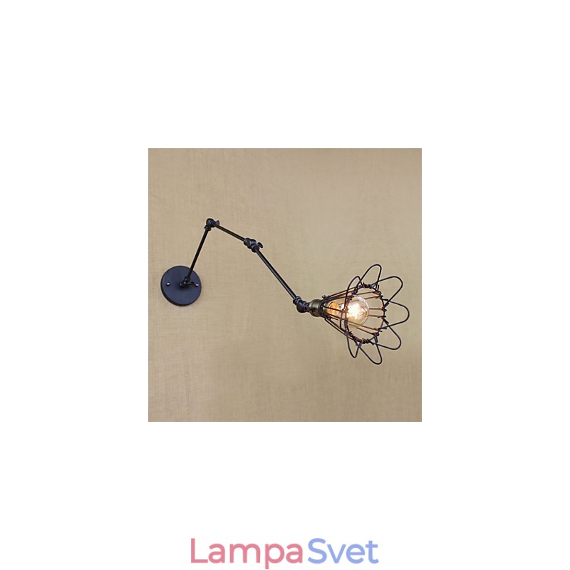 Iron Arm Loft Retro Priemyselná chodba Ulička Schody Predsieň Stolička Jednoduchá kreatívna reštaurácia Bar lampa