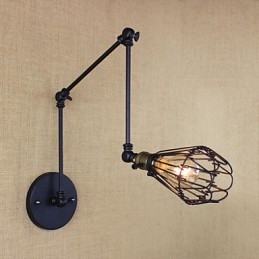 Iron Arm Loft Retro Priemyselná chodba Ulička Schody Predsieň Stolička Jednoduchá kreatívna reštaurácia Bar lampa