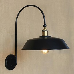 Creative American Country Iron Retro Okrúhla industriálna obývacia izba Balkónové schodiská do izby Dekoračná lampa