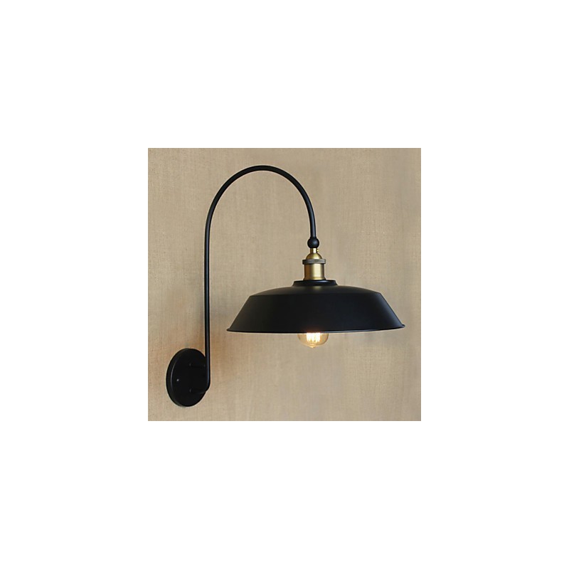 Creative American Country Iron Retro Okrúhla industriálna obývacia izba Balkónové schodiská do izby Dekoračná lampa