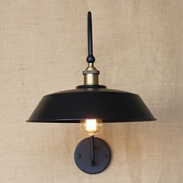 Creative American Country Iron Retro Okrúhla industriálna obývacia izba Balkónové schodiská do izby Dekoračná lampa