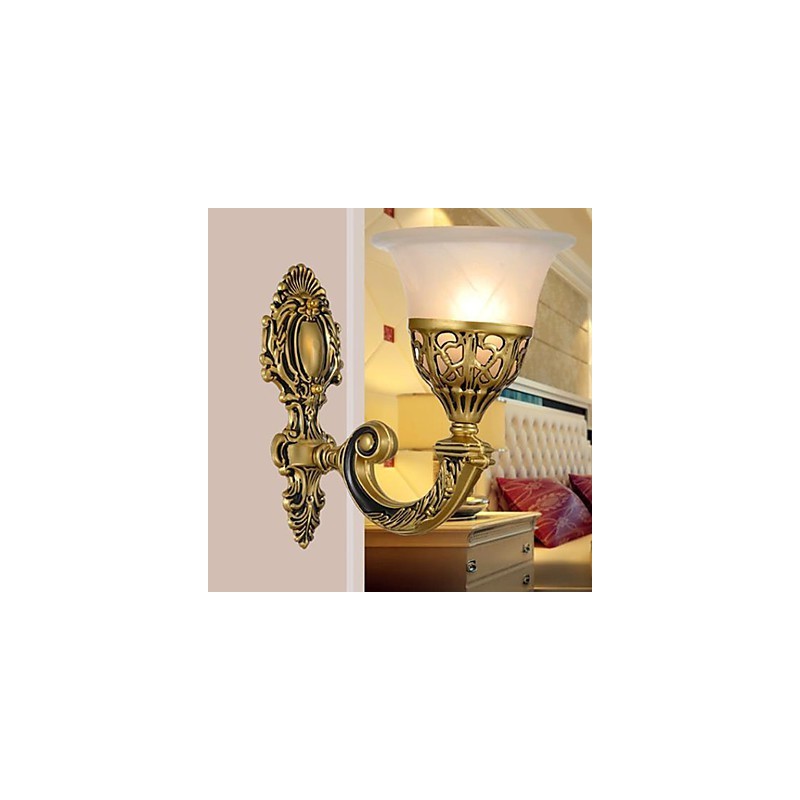 Európska nástenná lampa Chodba Schody Nástenná lampa Spálne Hlava postele