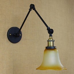 Nástenné svietniky Kúpeľňové osvetlenie Vonkajšie nástenné svietidlá Nástenné svietidlá na čítanie Rustic Lodge Metal