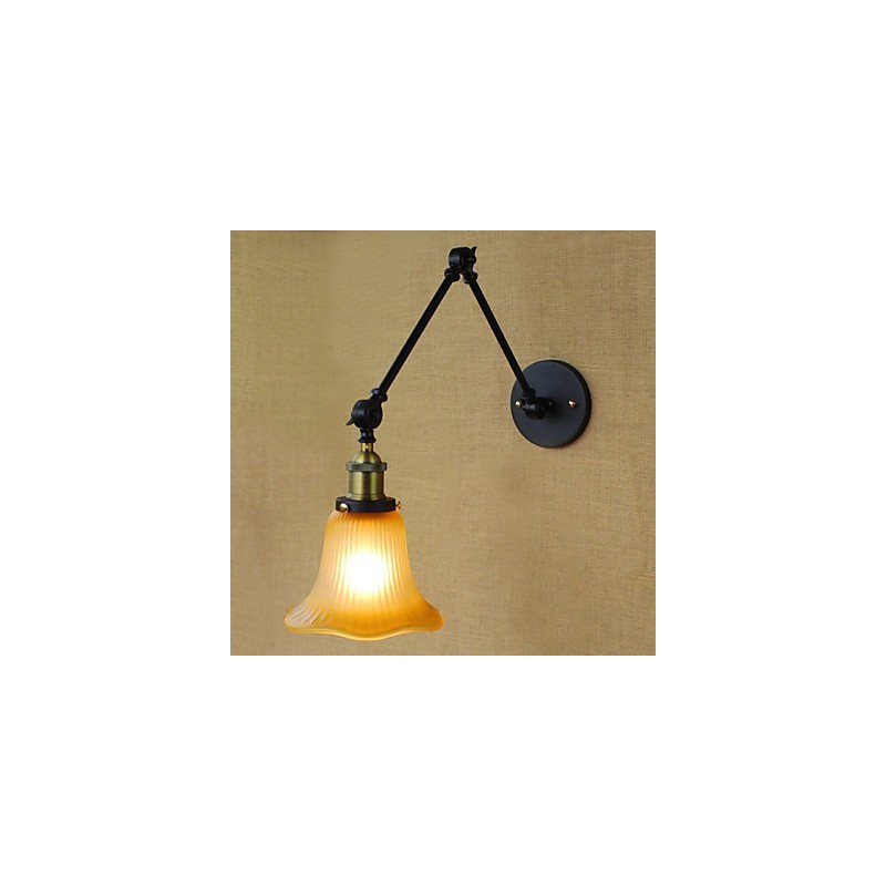 Nástenné svietniky Kúpeľňové osvetlenie Vonkajšie nástenné svietidlá Nástenné svietidlá na čítanie Rustic Lodge Metal