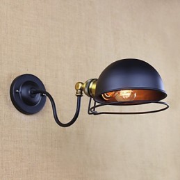 Nástenné svietniky Swing Lights Nástenné svietidlá na čítanie Mini štýl Rustic Lodge Metal