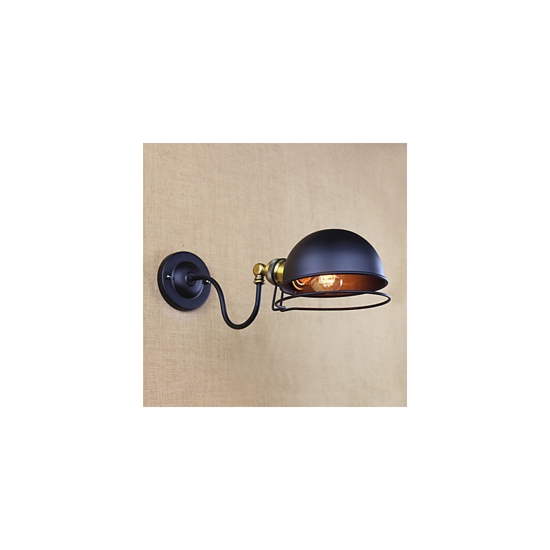 Nástenné svietniky Swing Lights Nástenné svietidlá na čítanie Mini štýl Rustic Lodge Metal