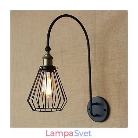 Kreatívna veľká jednohlavová dekoratívna nástenná lampa v retro móde v severskom stredomorskom štýle Kreatívna veľká jednohlavová dekoratívna nástenná lampa v retro móde v severskom stredomorskom štýle