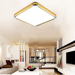 Flush Mounte Light Luxusný moderný akrylát so svetlou nastaviteľnou zlatou alebo striebornou Môžete si vybrať
