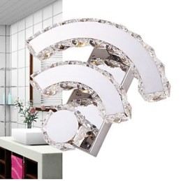 Nástenné svietniky Crystal Mini štýl Moderný súčasný krištáľ
