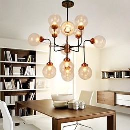 Magic Beans Droplight Kreatívna lampa s individuálnym charakterom z tepaného železa Priemyselný vietor