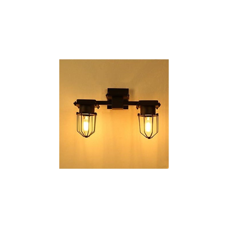 Nástenná lampa z tepaného železa Chodba Schody Hlava postele