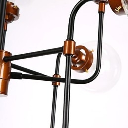 Magic Beans Droplight Kreatívna lampa s individuálnym charakterom z tepaného železa Priemyselný vietor