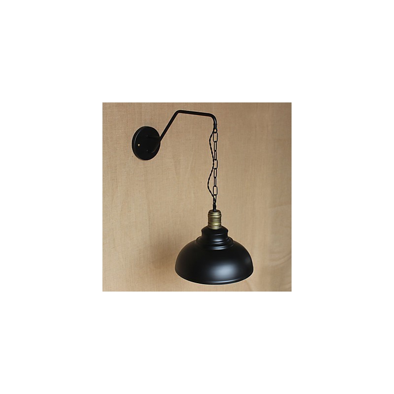 Jednoduchá a kreatívna osobnosť Nástenná lampa Industry Chain American Retro Iron Aisle Bedroom Nočná nástenná lampa