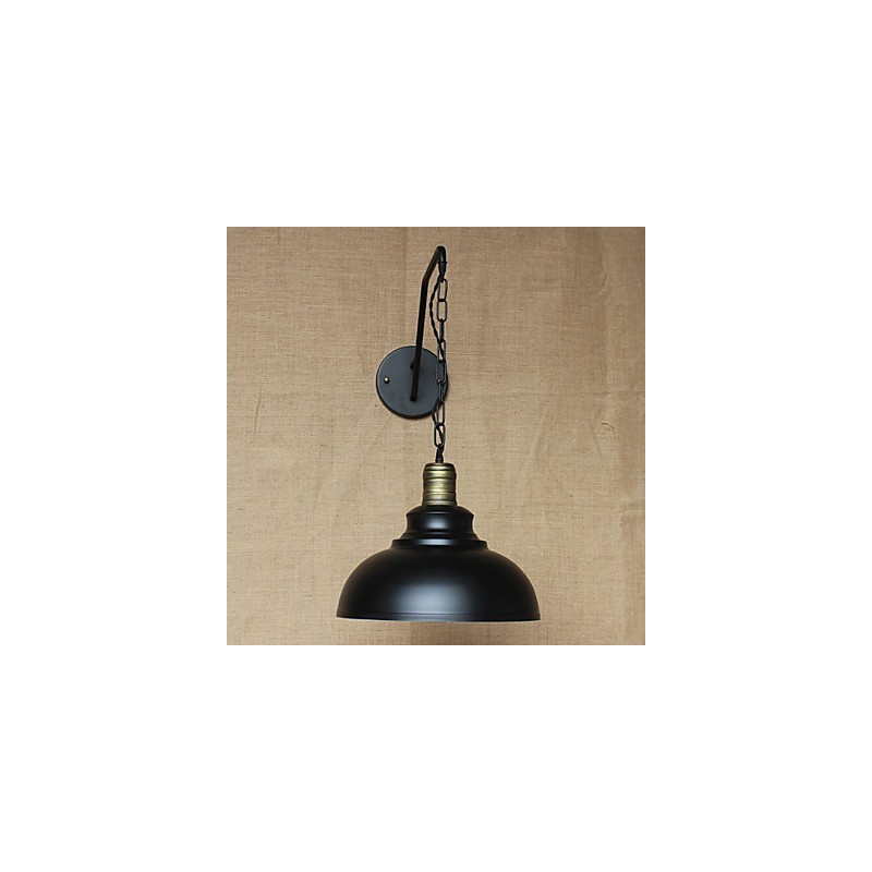 Jednoduchá a kreatívna osobnosť Nástenná lampa Industry Chain American Retro Iron Aisle Bedroom Nočná nástenná lampa