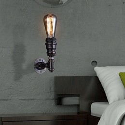 Retro kovové postele nástenné nástenné svietidlo Village Pastoration Obývacia izba Nástenná lampa Jedáleň