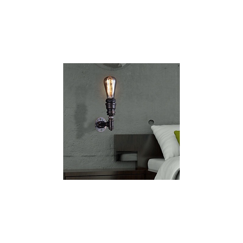 Retro kovové postele nástenné nástenné svietidlo Village Pastoration Obývacia izba Nástenná lampa Jedáleň