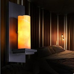 Mramorová nástenná lampa Nástenná lampa do chodby kaviarne